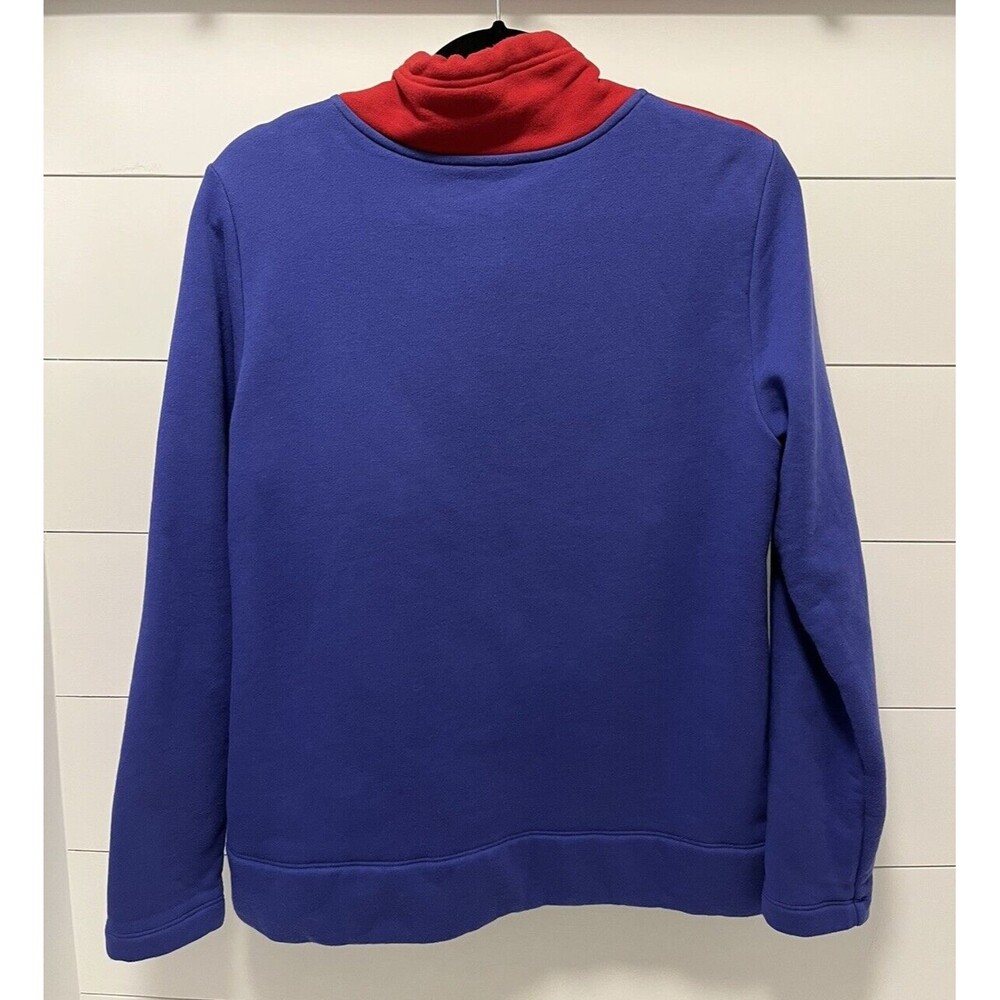 Ll Bean Signature Colorblock Mock Turtleneck Swea… - image 2